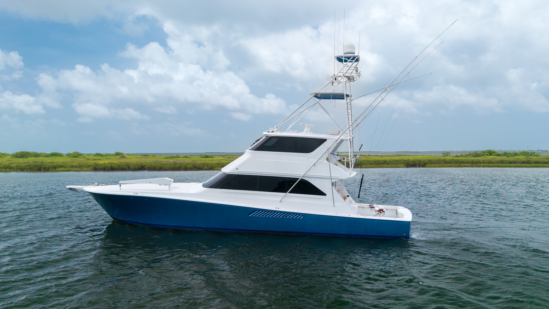 2001 Viking 65 Enclosed Bridge Donna Maria Yacht For Sale