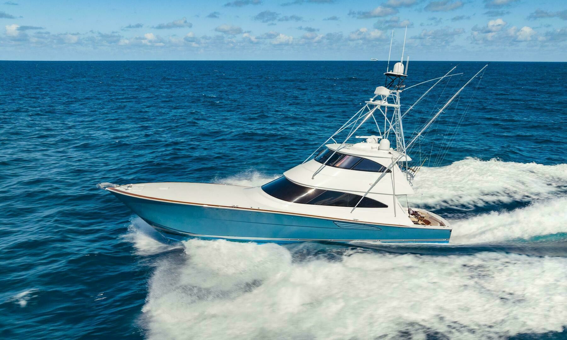 2020 Viking 72 Enclosed Bridge Sari Victoria Yacht For Sale