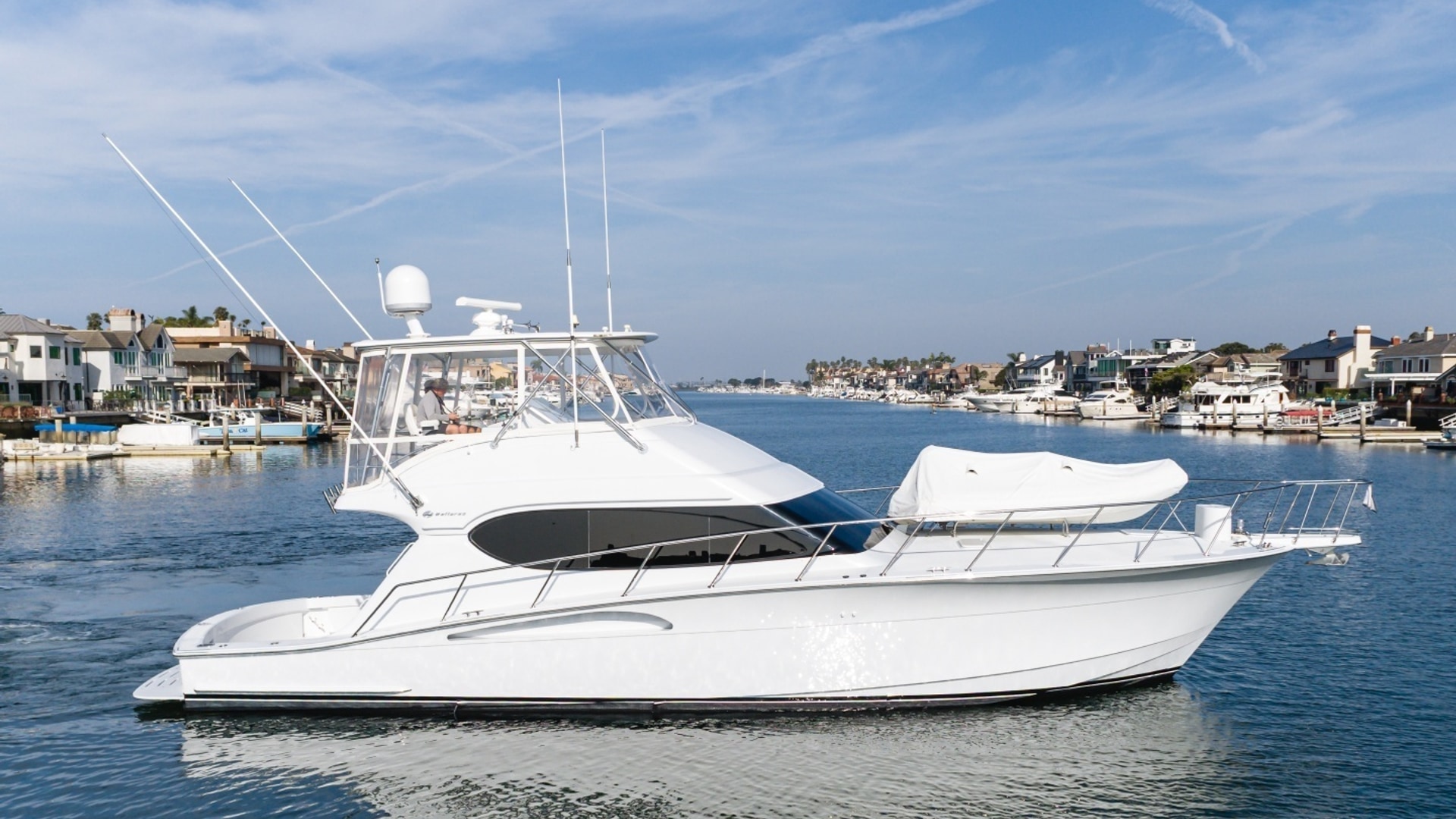 2003 Hatteras 54 Convertible BRAINWAVE Yacht For Sale