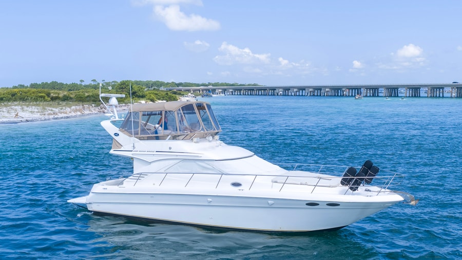 2000 Sea Ray 400 Sedan Bridge