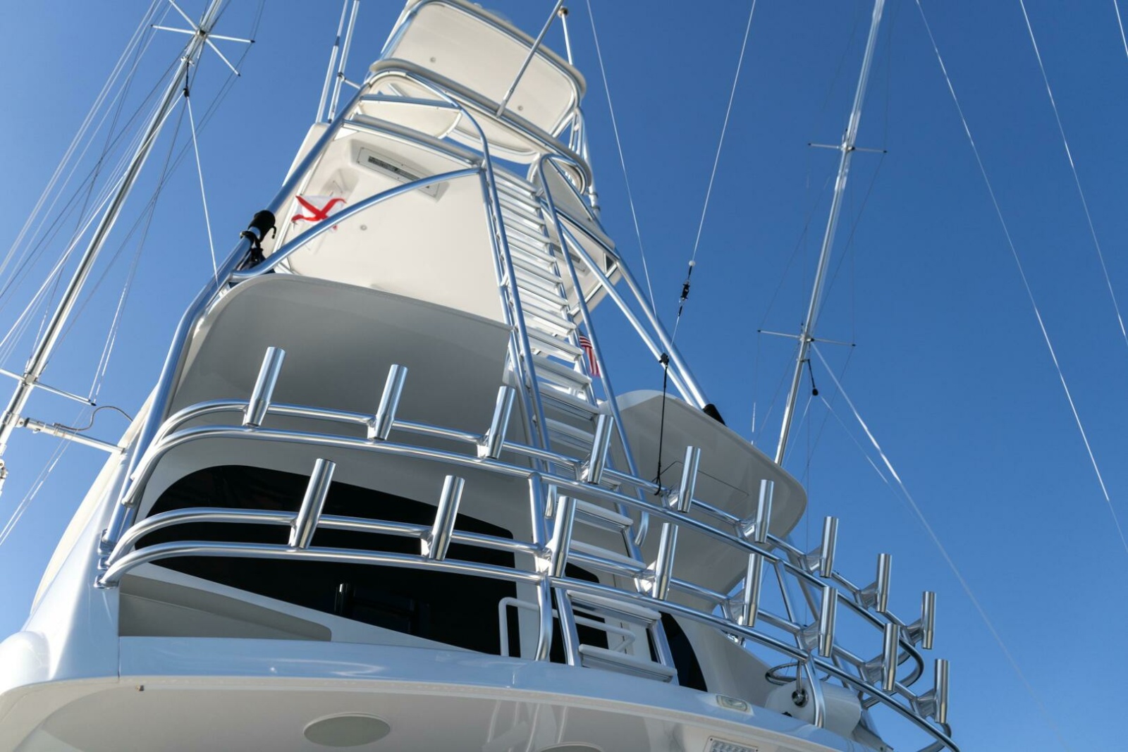 2021 Viking 72 Enclosed Bridge Photo