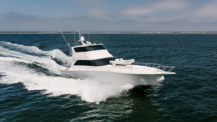 2006 Viking 74 Enclosed Bridge