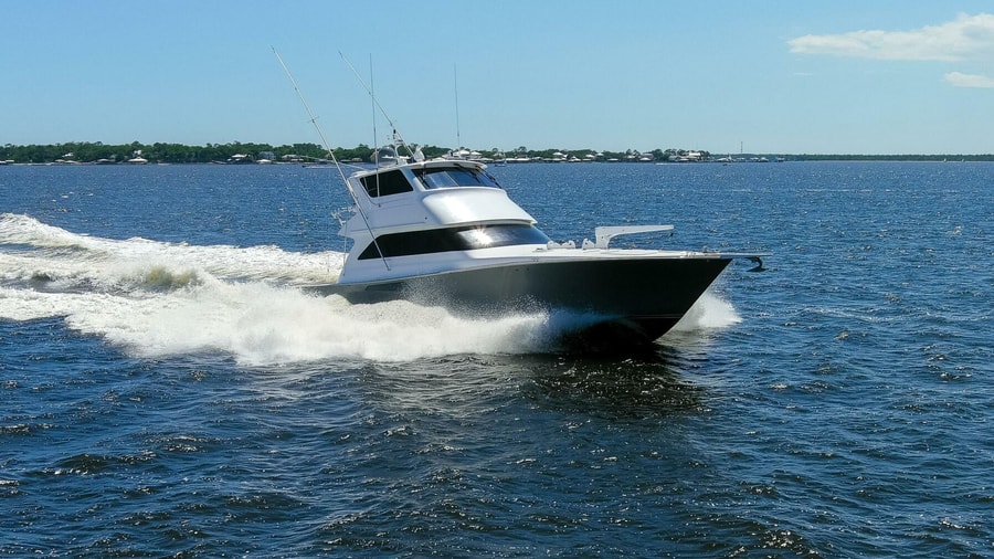 2005 Viking 61 Enclosed Bridge