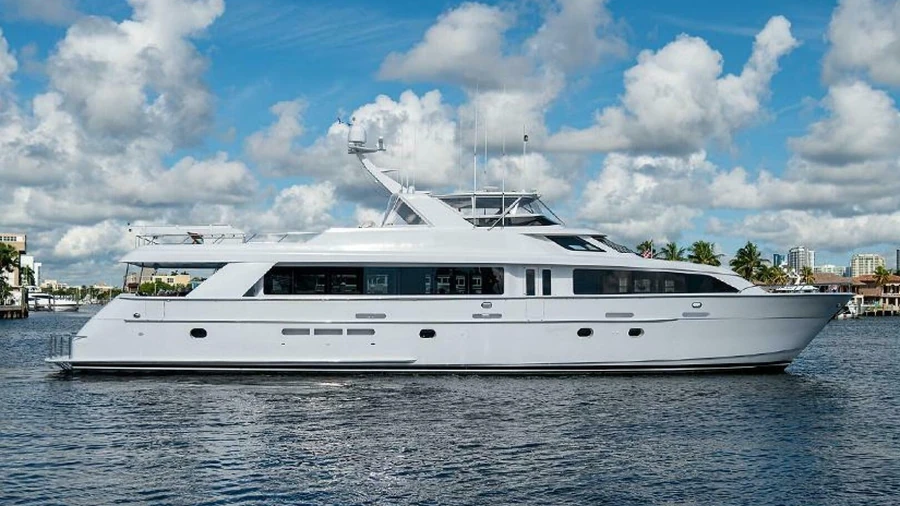 2003 Hatteras 100 Raised Pilothouse